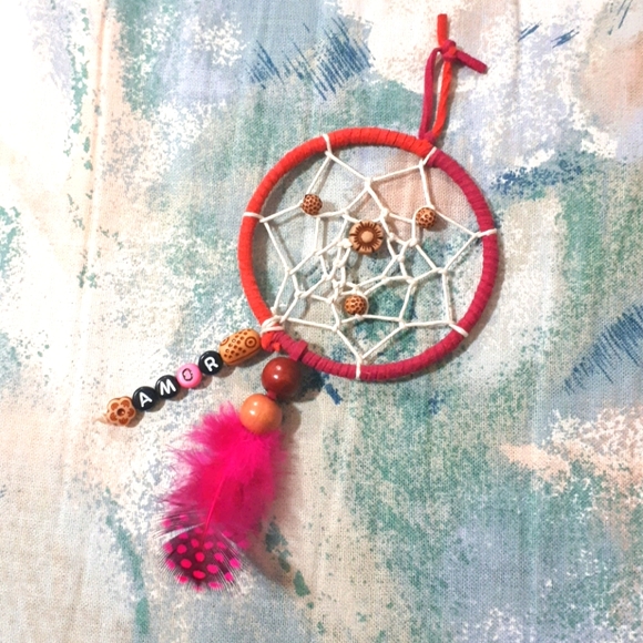 Handmade Dreamcatcher - Amor - Picture 2 of 4